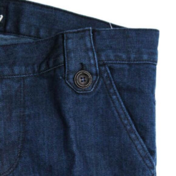 Anlo Mercer Denim Pacific Wide Leg Blue Jeans TR7010 Size 25 ~ Hippie Casual - Picture 5 of 8